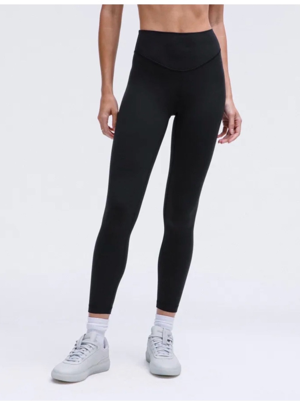 lululemon Wunder Under Nulu Black High-Waist Leggings - 25” size 0